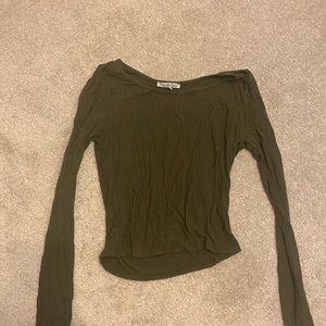 Long sleeve tshirt, cropped